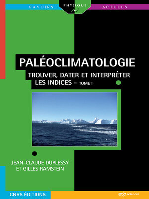 cover image of Paléoclimatologie